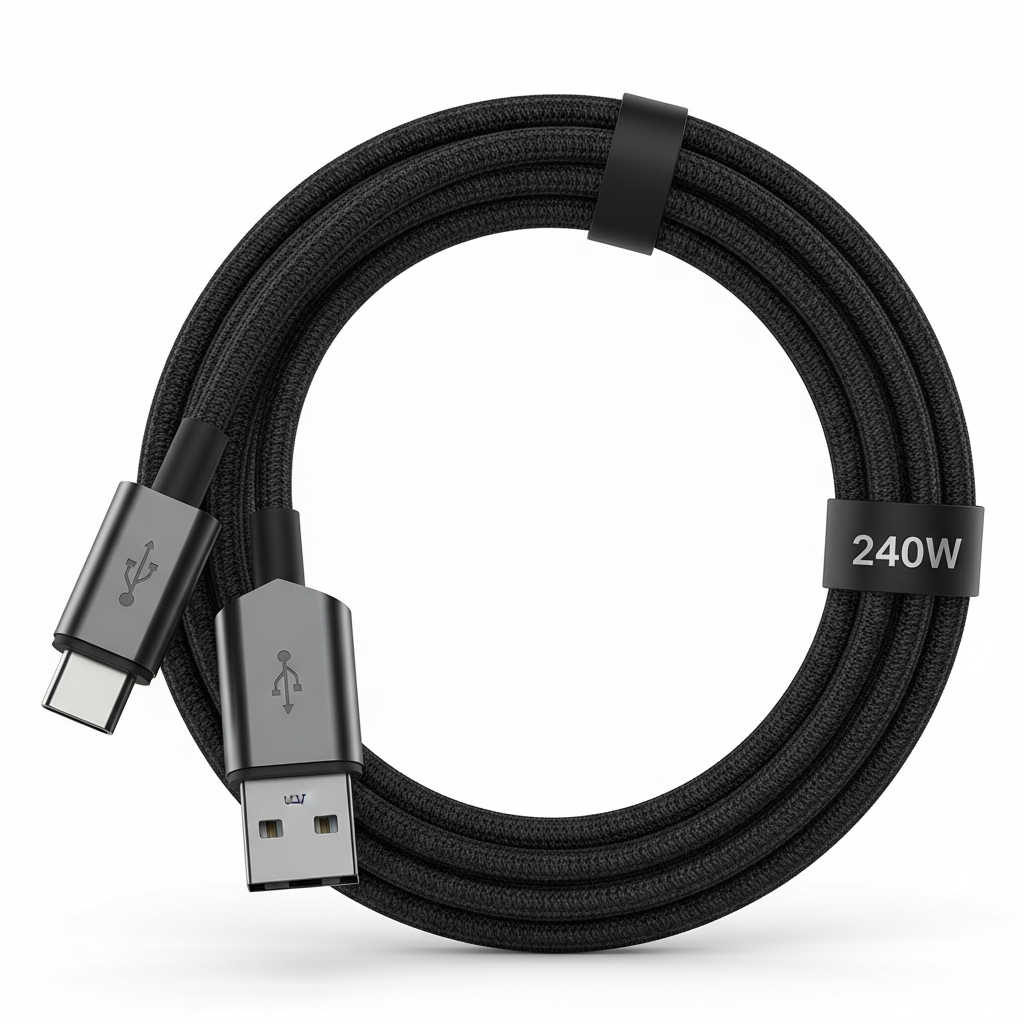 Cable USB-C 240W Trenzado Voltion